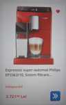 Expresor Philips 3100 rosu