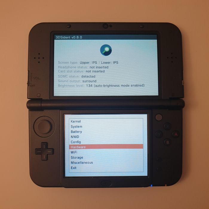 (Dual IPS) New Nintendo 3DS XL Metallic Black 64Gb modat