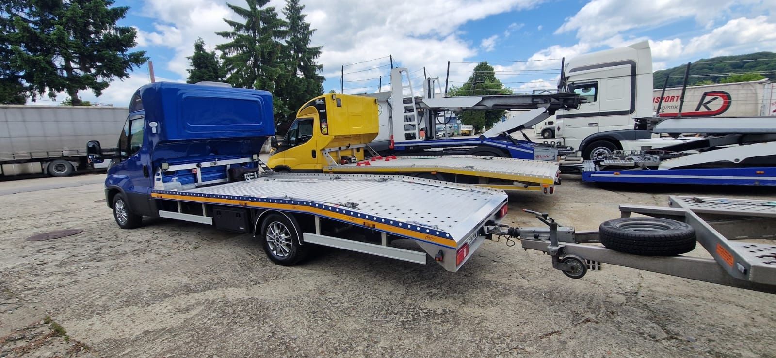 Platforma Iveco 35S180 2024 62000 km garantie 10/2026 Rate / Leasing