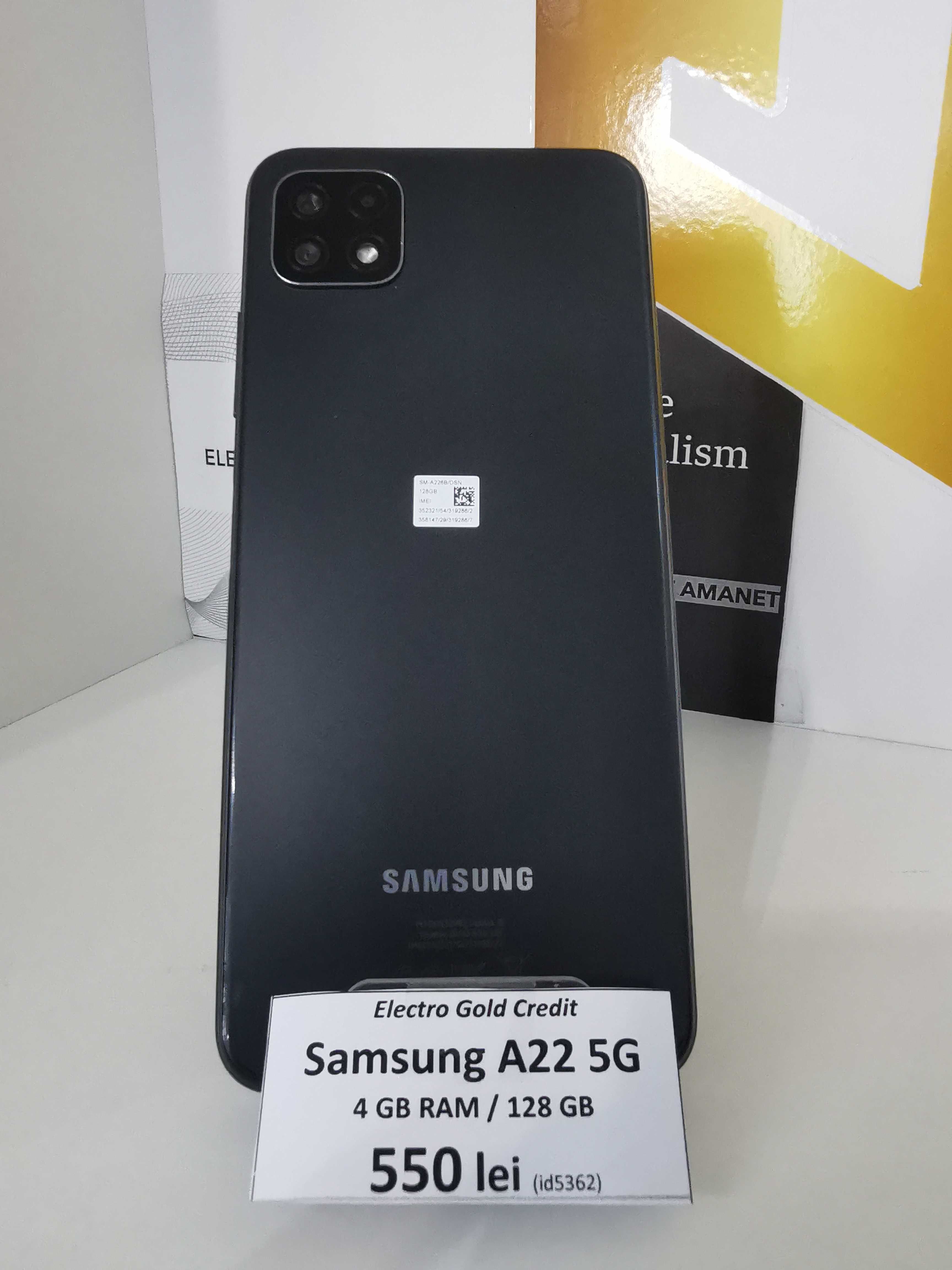 Samsung A22 5G, 128GB, ca NOU ID5362