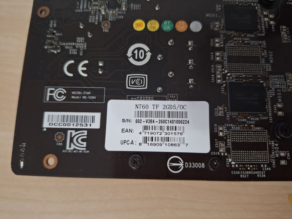 Placă video MSI GTX 760