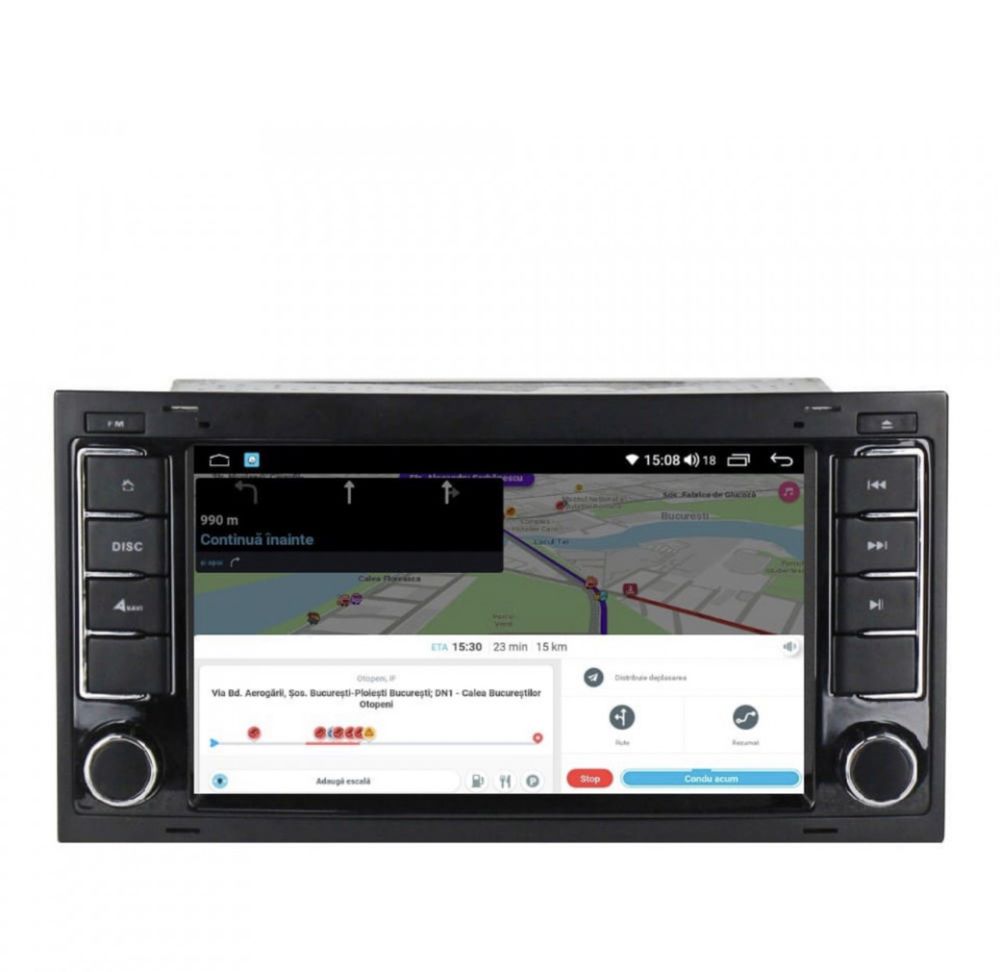 Navigatie dedicata cu Android VW Touareg 7L 2002 - 2011