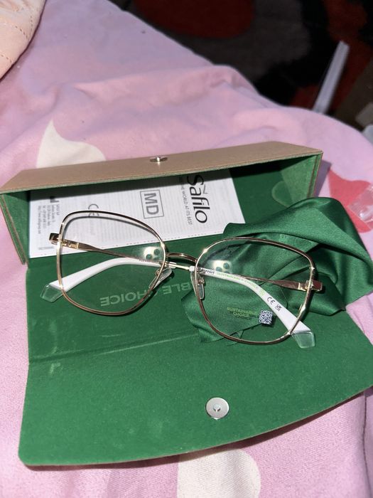Rame ochelari aurii Polaroid