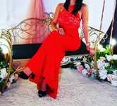 Rochie de nunta rosie
