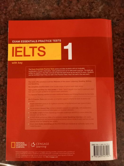 Manuale si DVD pentru pregatire examen IELTS  engleza nivel B2-C1