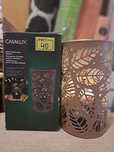 Lampa decorativa interior exterior cu panou solar