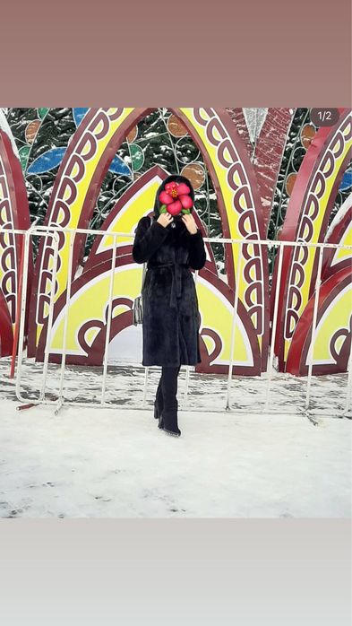 Норковая шуба размер 44-48