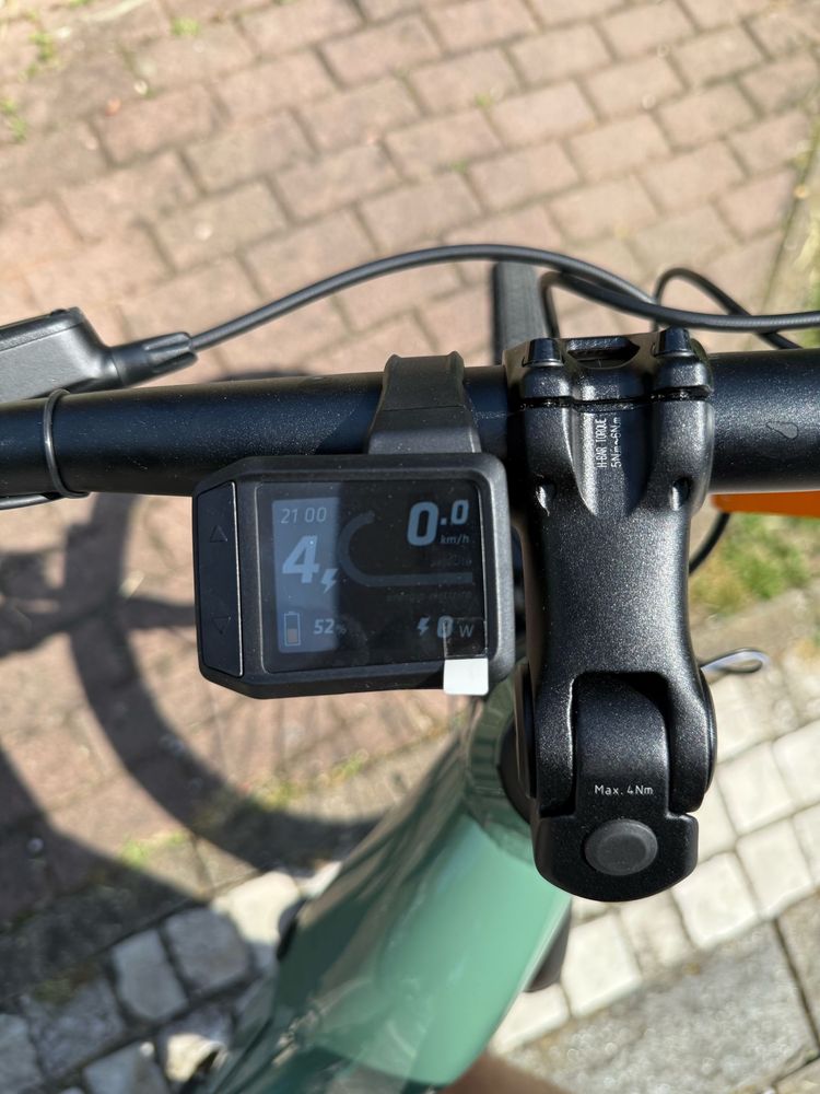 Nouă! Bicicleta electrica cu motor central E actv 500