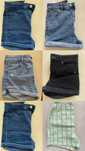 Къси панталонки - bershka, cropp, tally weijl, new yorker