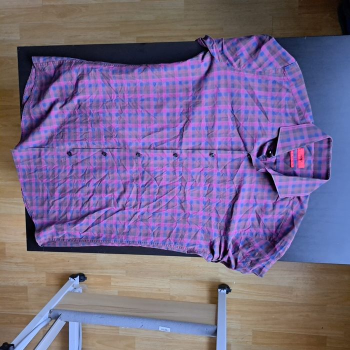 Camasa eleganta din bumbac,  in carouri