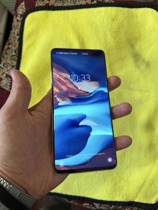 samsung s10+5g pamit 8.256g holati ideal karea region