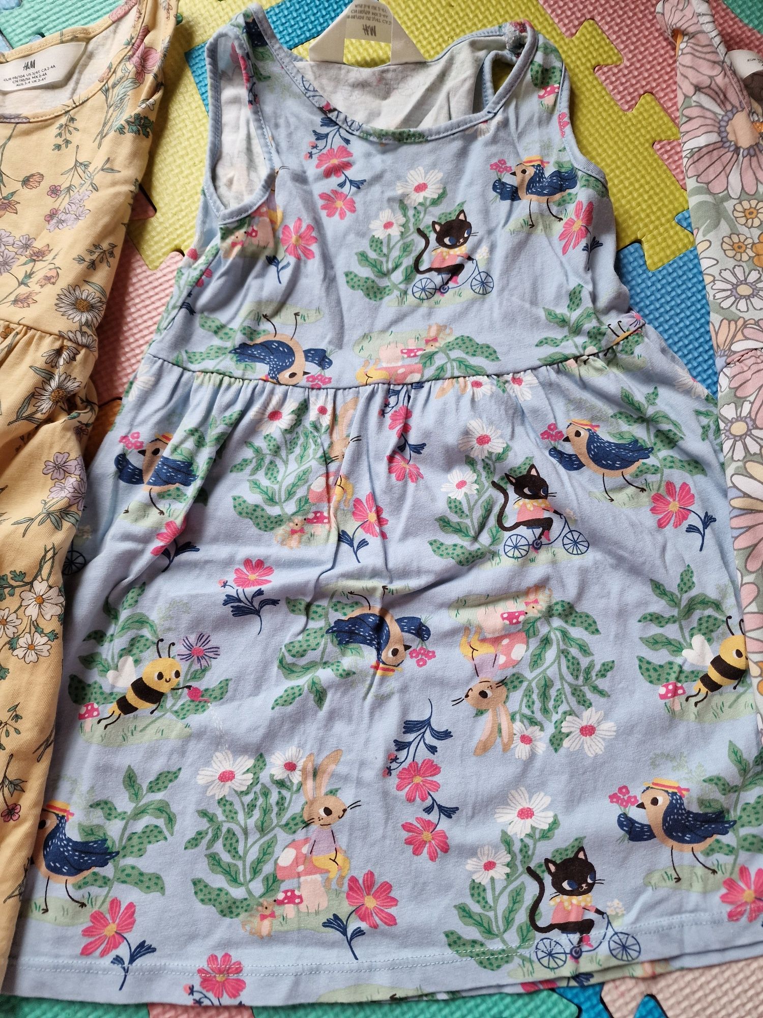 Лот летни рокли/гащеризон/комплекти за момиче 104-110