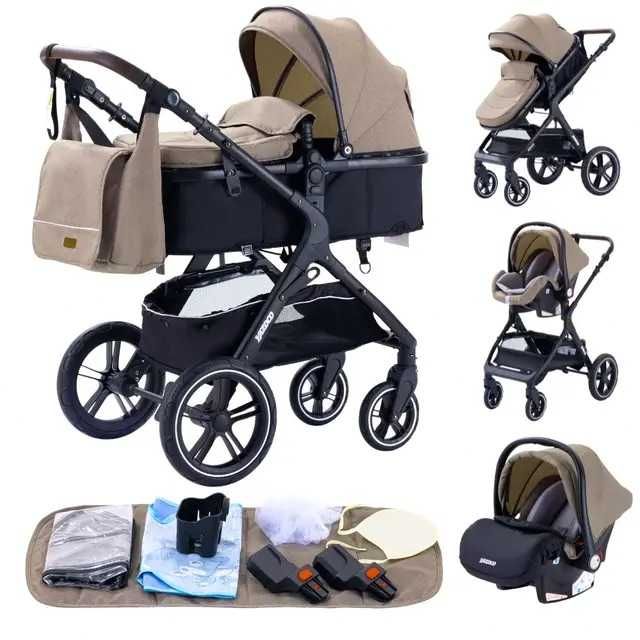 NOU Carucior bebe 3 in 1 bebelus landou copii pliabil smart + CADOU