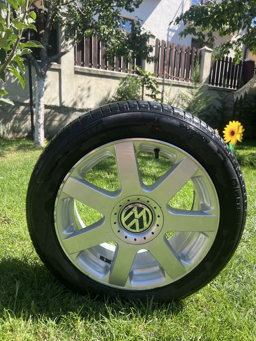 Set 4 Jante + cauciucuri de Vw pe 16
