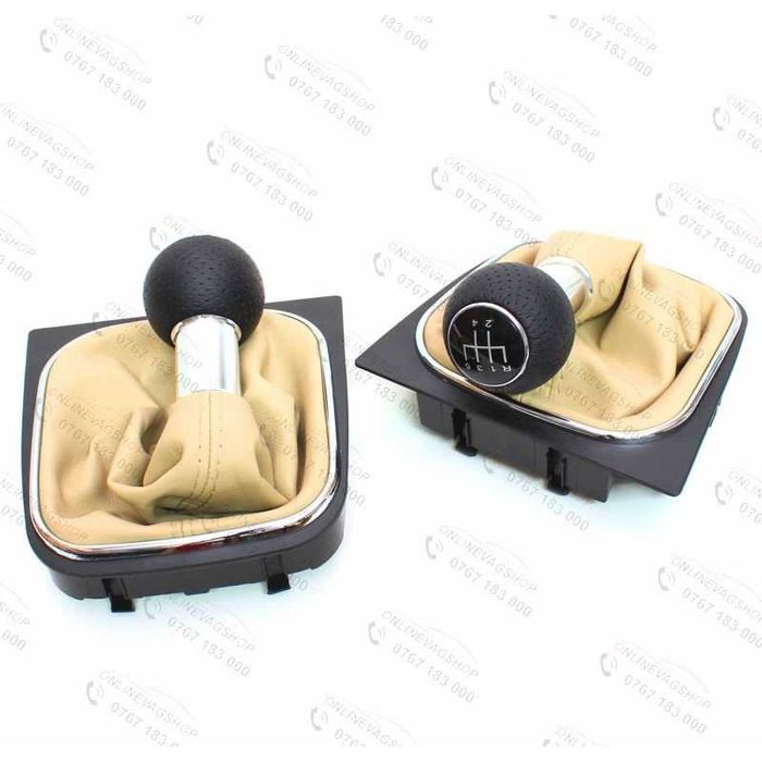 Nuca piele perforata S-line + manson VW Golf 5, Golf 6, Jetta