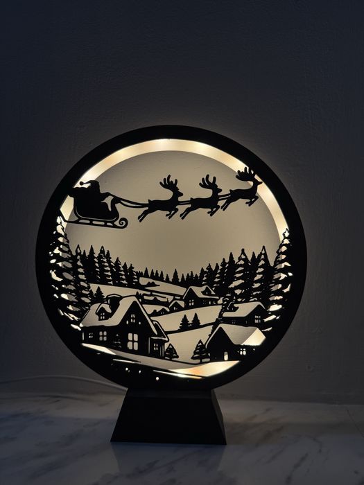 Lampa ornamentala de craciun cu LED.