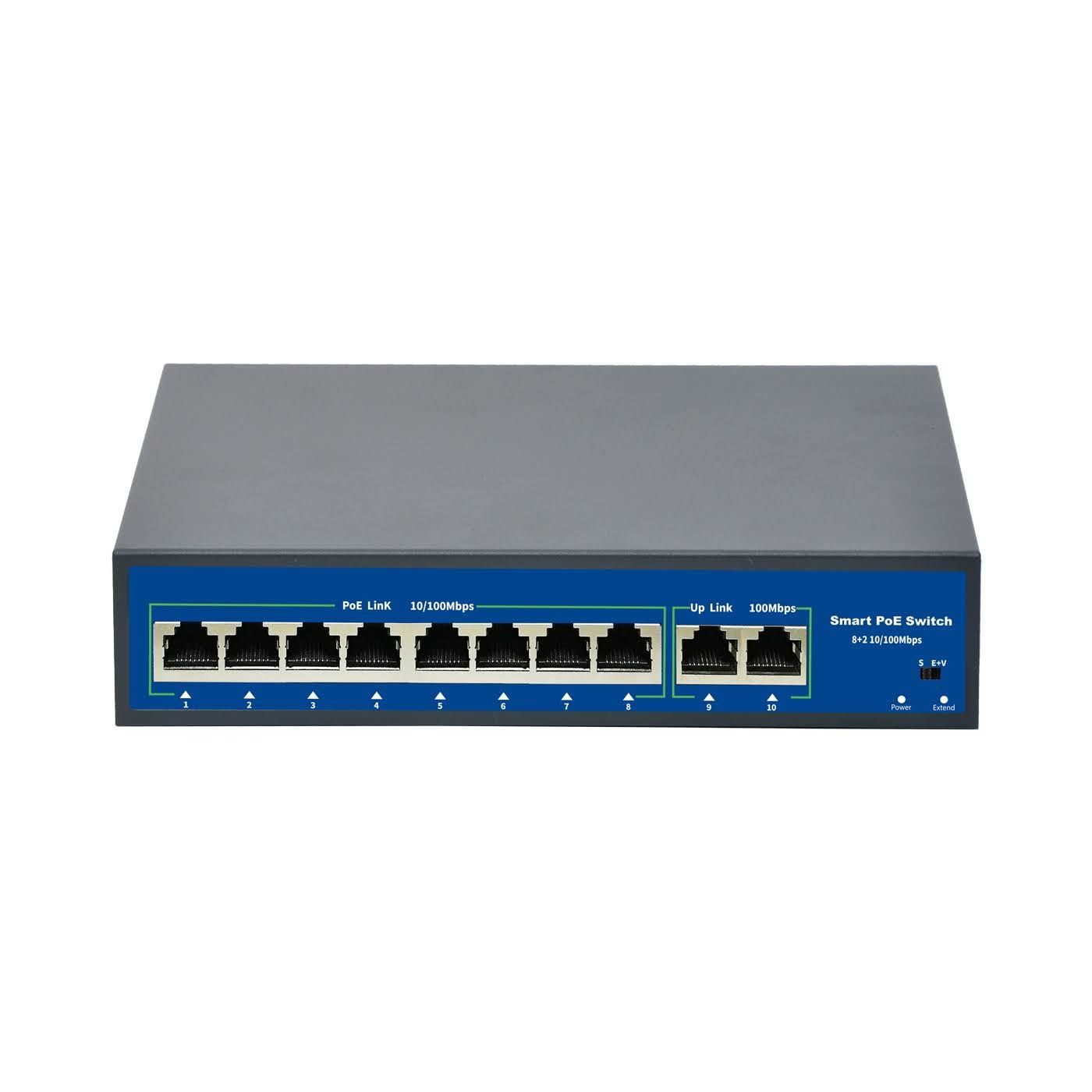 AI PoE switch . коммутатор пое 16,16s