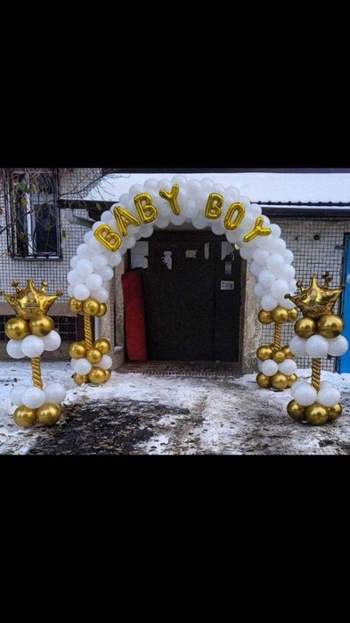 Оформления щарами