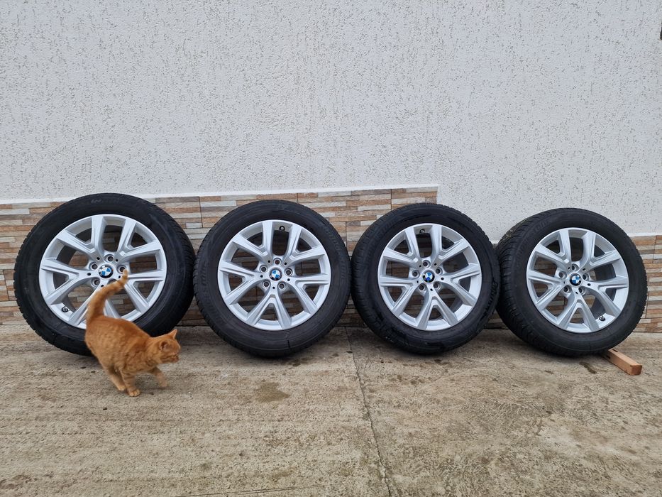 Jante 17 BMW X1 F48, X2 F39 cu anvelope iarnă Bridgestone Blizzak