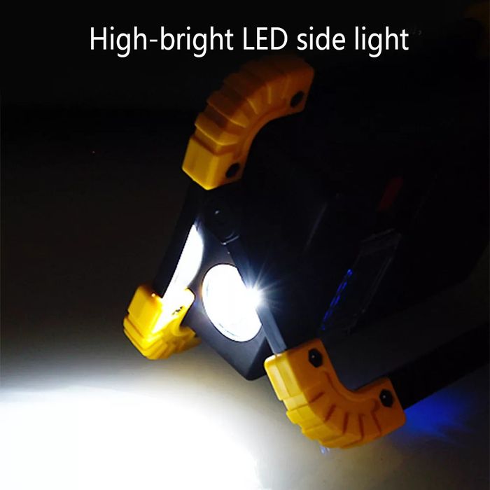 Proiector Portabil LED 20W Cu Acumulatori, Lanterna , Power Bank