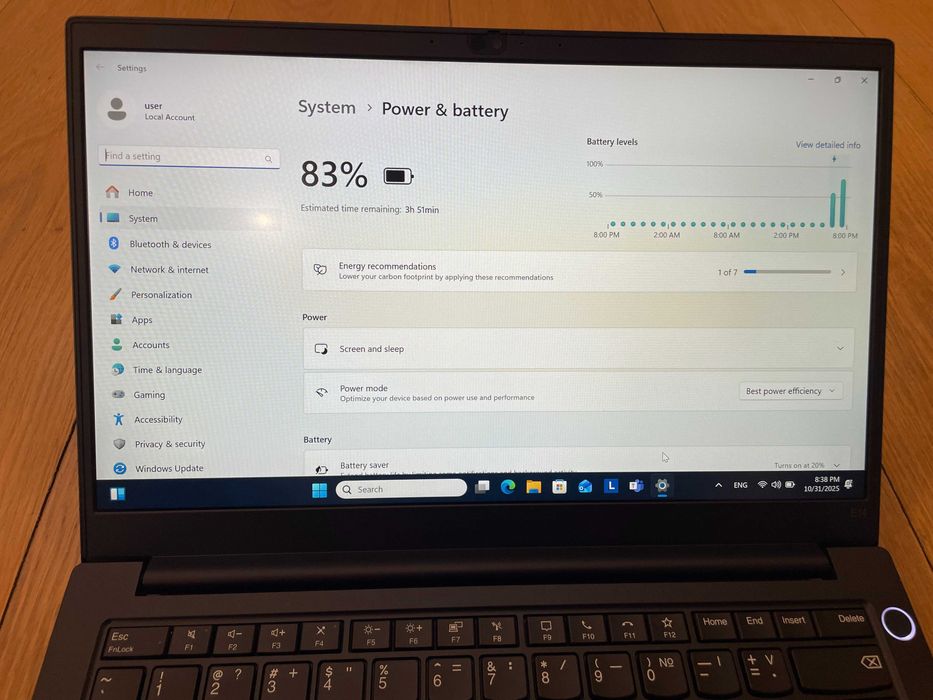 Като нов Lenovo Thinkpad E14 G2 - R5/24GB/512SSD
