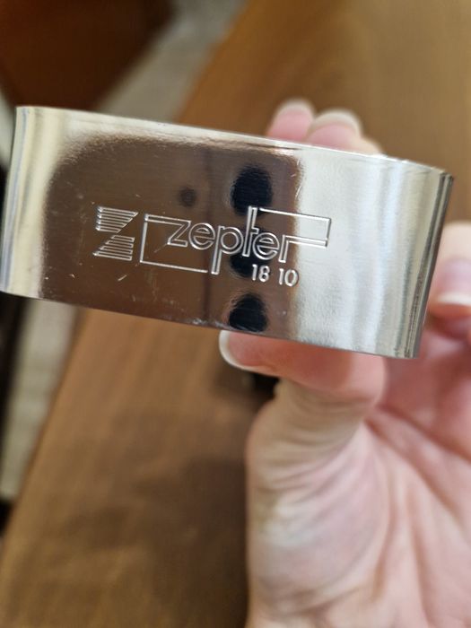 Пръстени за салфетки на Zepter- 2 броя.