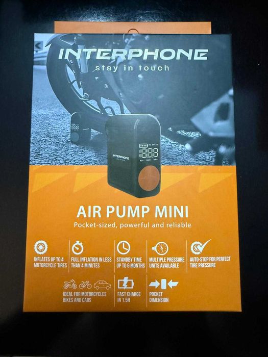 Accesorii MOTO: suport telefon, Interphone U-Com 8R, Compresor, etc.