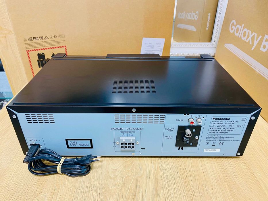 Panasonic SC-AKX710E-K, 2000W RMS, Bluetooth, Black