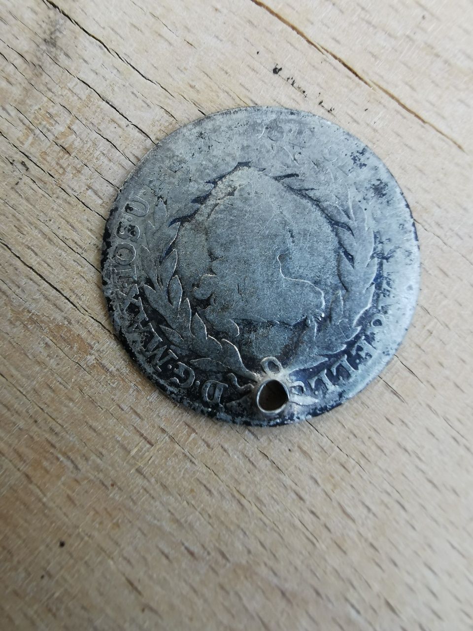 Стара сребърна монета 1768