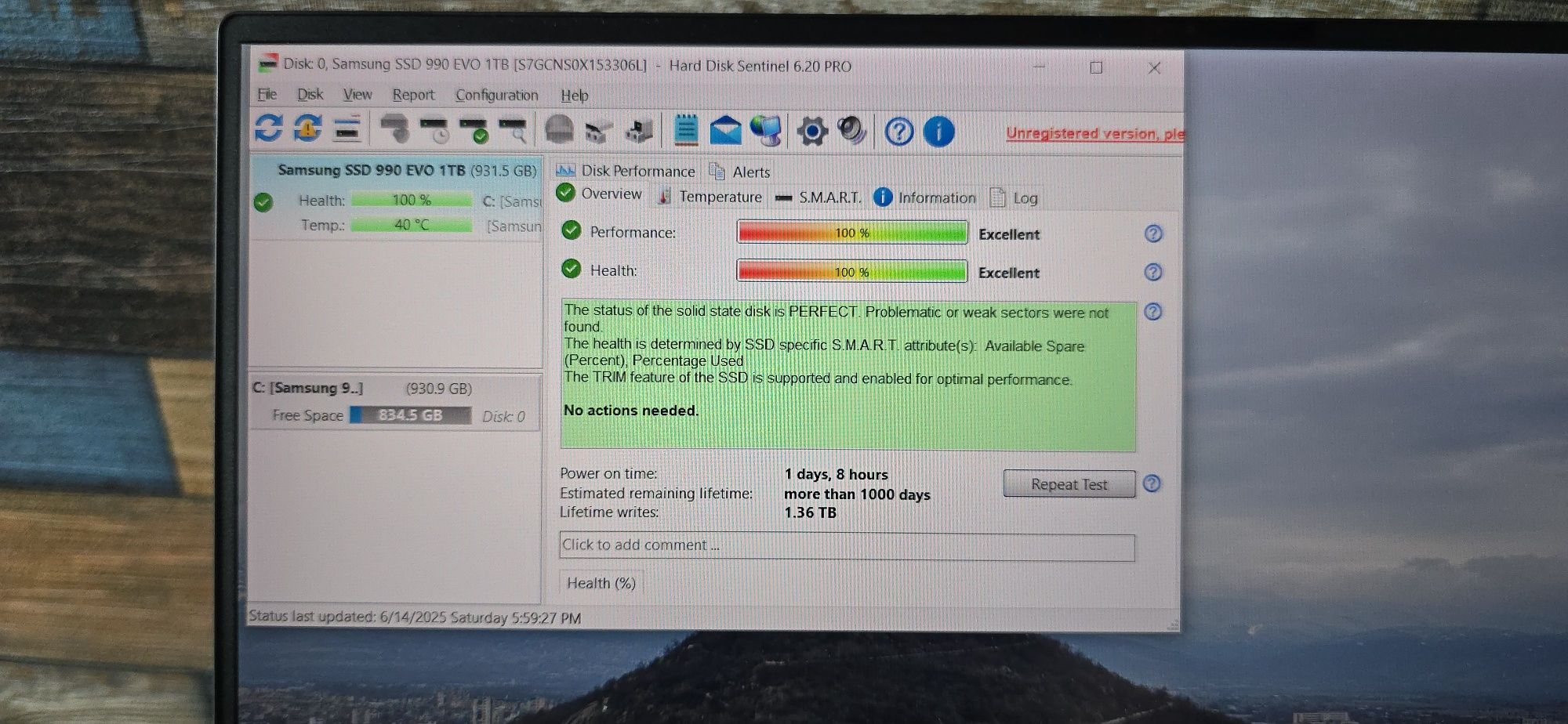 Лаптоп Dell precision 5550 i7 10750h 1tb samsung 990 evo plus 32gb ram