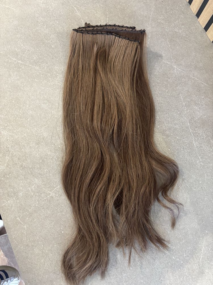 Естествена славянска коса 150 гр 55 см