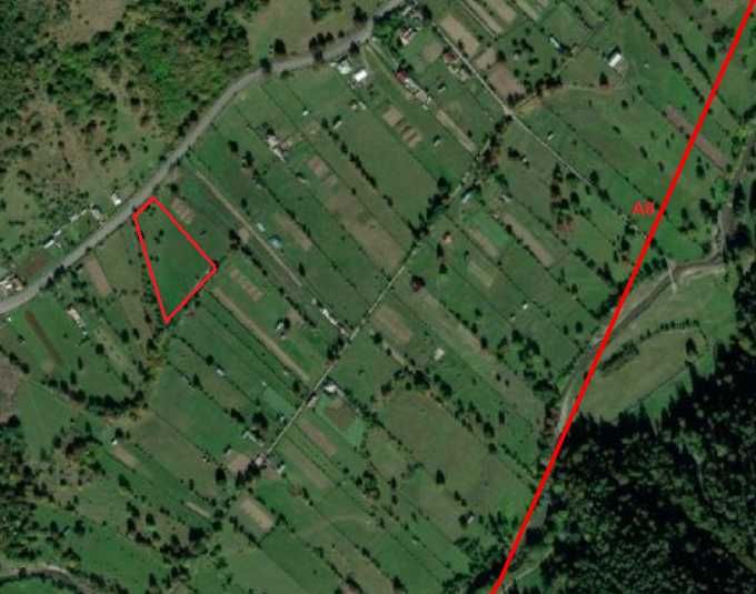 Teren de vanzare 9000m2 zona Bradu Neamt