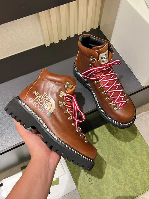 Дамски Мъжки Кожени Зимни Боти