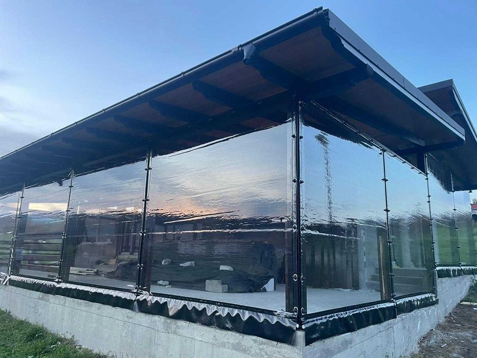 Inchideri terase-Folie transparenta-Cristal