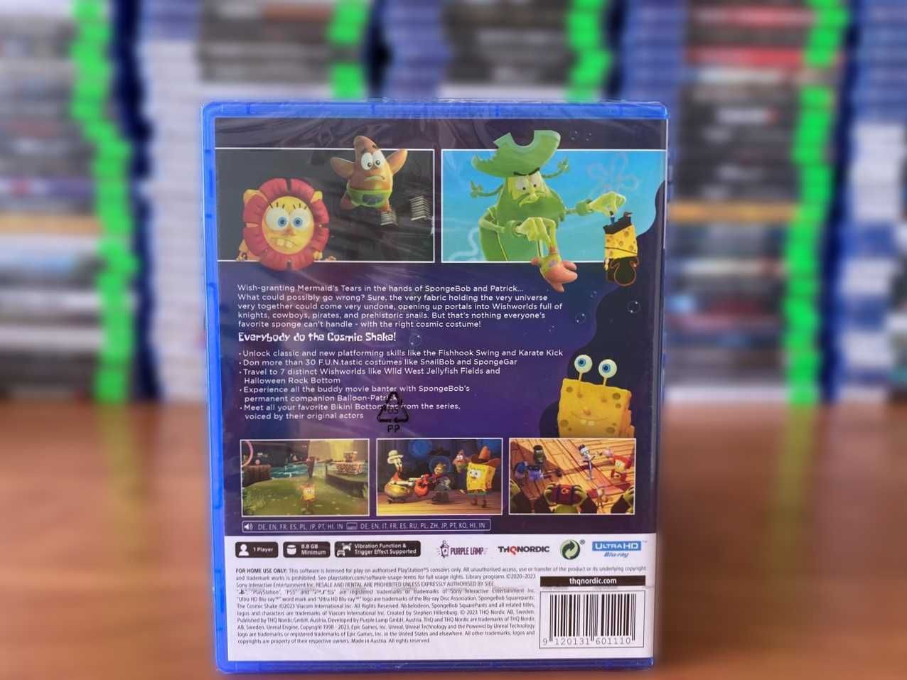 НОВЫЙ SpongeBob SquarePants: The Cosmic Shake / Спанч Боб PS5
