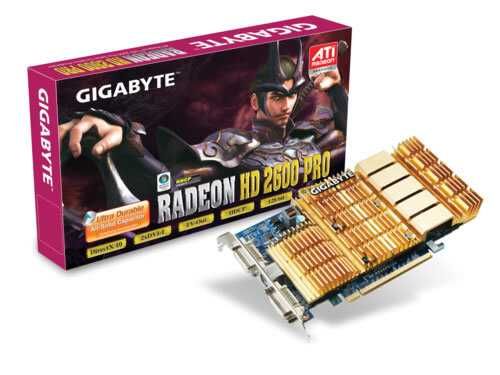 Видеокарта ATI Radeon HD 2600 Pro GPU