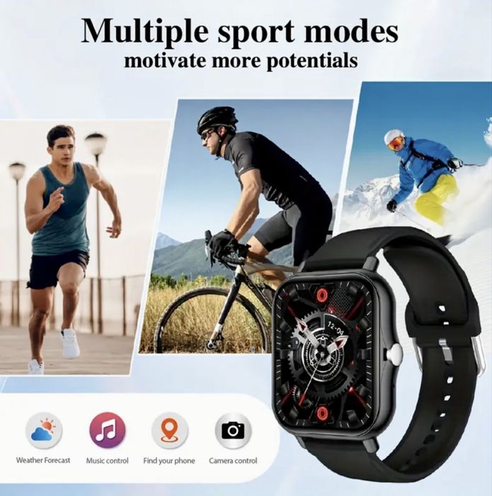 Мъжки смарт часовник LIGE/Ергономичен, спортно/ежедневен -25%Промоция!