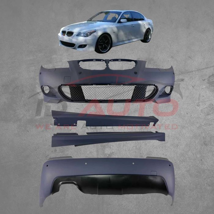 Предна и задна броня Bmw e60 / e61 m tech, M Техник БМВ Е60, прагове