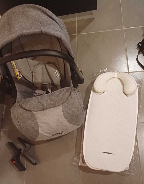 Cărucior 3in1 Coccolle Ambra gri