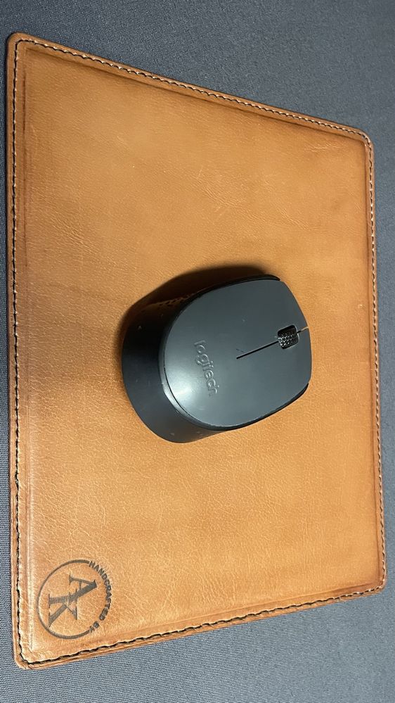 Mousepad leather