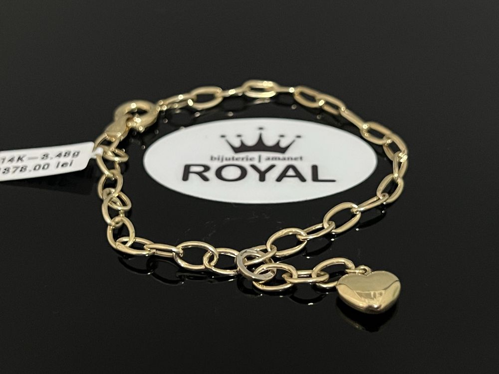 Bijuteria Royal CB : Bratara dama aur 14k 3,48gr