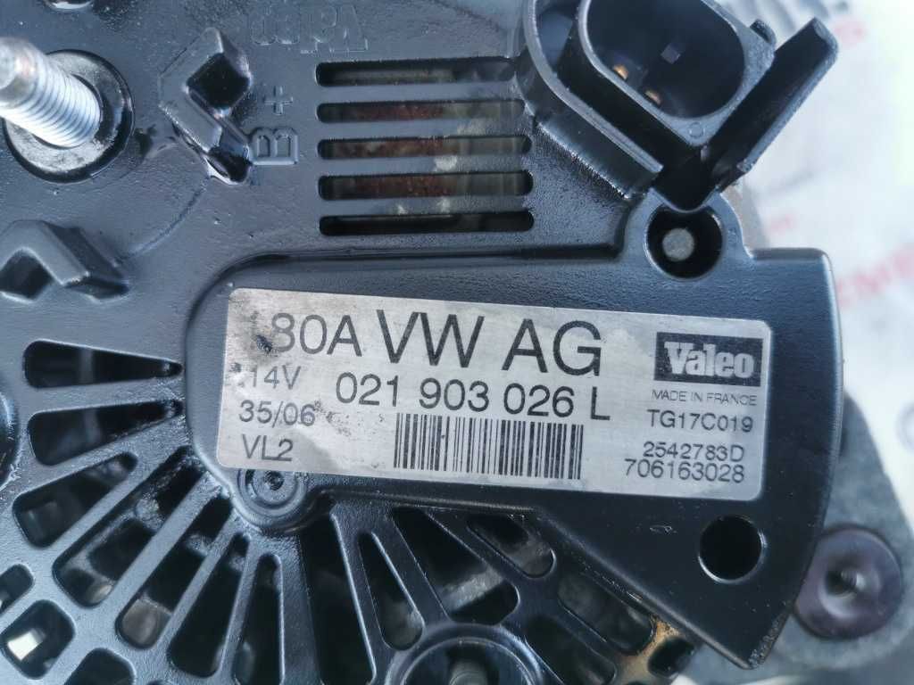 Alternator 021 903 026 L Valeo TG17C019 180A 2.0tdi BMP VW Passat B6