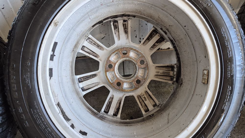 Jante originale AUDI A4 B8, cauciucuri de iarna 205/60 R16