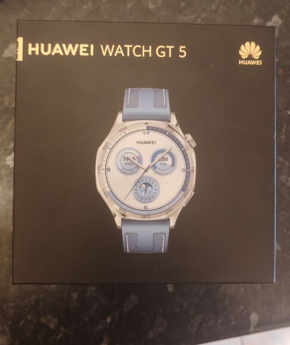 Huawei watch GT5 blue