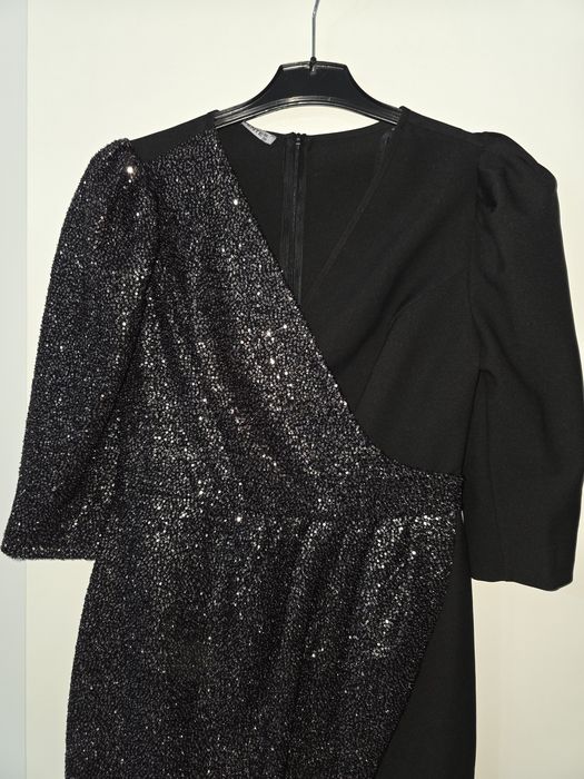 Rochie de ocazie scurta cu paiete