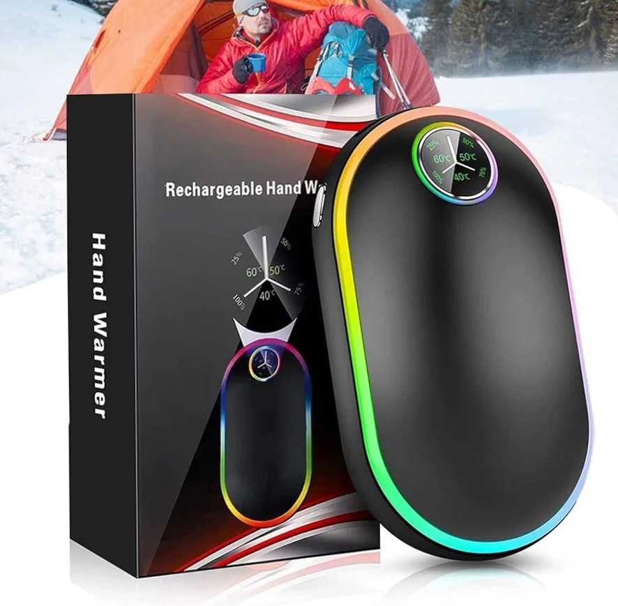 Power Bank и нагревател за ръце. 2 в 1 10000маh