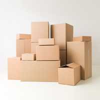 Большая гофра коробка гофра картон картонная коробка