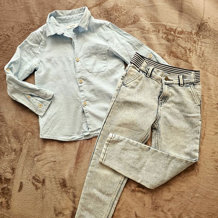 Сет за момче, панталон и риза 116 см