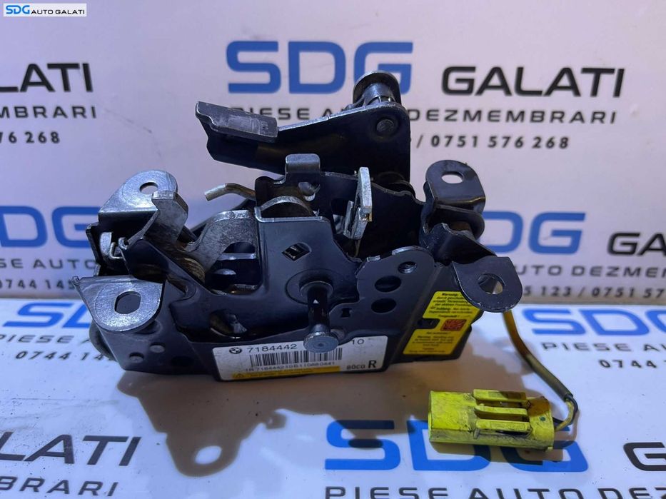 Broasca Incuietoare Dreapta Capota Motor BMW Seria 5 F10 F11 2010 - 2018 Cod 7184442 [D0228]