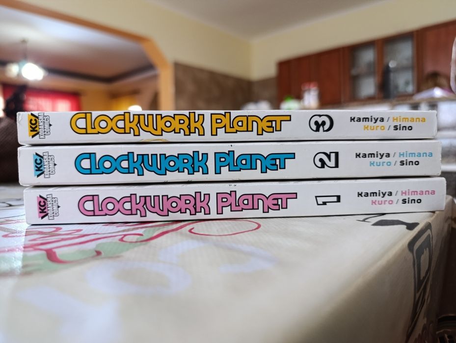 Clockwork Planet – Vol. 1, 2, 3 – Manga NOUĂ